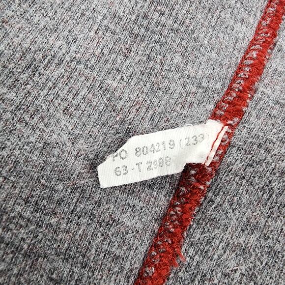 Tommy Bahama Sweater Mens XL Red Gray Reversible Long Sleeve Island Zone Flip - Picture 16 of 16